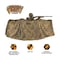 Vanish Camo Burlap, Glare-Free Hunting Blind Material, 12' x 54 in., Natural & Grain Belt 25335 - alternate 2